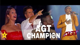 AMERICA GOT TALENT THE BEST OF BONCENA FROM TANZANIA 2022 NEVER GIVE UP DREAM COM NEVER GIVE UP [upl. by Sivrad]