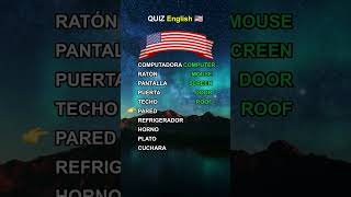 Pon a prueba tu vocabulario en ingles cursodeingles inglés quiz cursoingles inglesonline [upl. by Yezdnil]