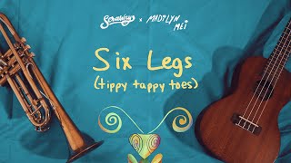 Scrawny amp Madilyn Mei  Six Legs tippy tappy toes Official Lyric Video [upl. by Towrey]