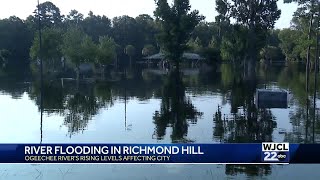 River Floods takes over several Richmond Hill communities [upl. by Tabor]