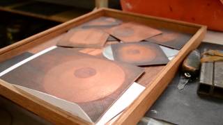 Making and Printing a multicoloured Mezzotint [upl. by Iverson]