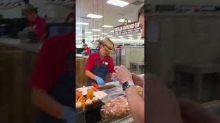 Two Brits try Brisket from Bucees [upl. by Godderd991]