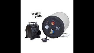 Bobil Vans Hybrid Water Heating System Shower Test [upl. by Saidnac430]