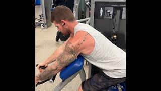 Machine Tricep Extension bodybuilding triceps workout [upl. by Mayne]