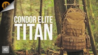 Condor Elite Titan Assault Pack  Tactical Backpack  Field Review [upl. by Aihsein]