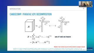 DSI  Tensor Factorization for Biomedical Representation Learning [upl. by Aya159]