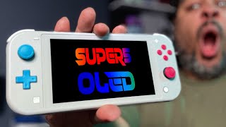 Nintendo Switch Lite OLED Since when  Super5 OLED Review [upl. by Hutton]