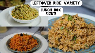 rice varieties  easy lunch box rices [upl. by Schluter]