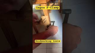 Ingco FClampwoodworking easywoodtools woodworkingtools ingcotools woodworkingprojects shorts [upl. by Illil783]