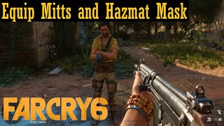 How To Equip The Fuego Mitts And Hazmat Mask on Far Cry 6 Suit Up With Gears [upl. by Cicenia]