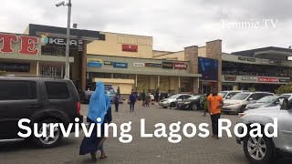 Lagos Traffic Chaos Alausa to ShopRite Uncut [upl. by Brookes]