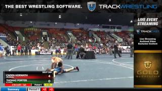 249 Schoolboy 84 Caden Horwath Michigan vs Thomas Porter Illinois 6332620104 [upl. by Aerdnaed]