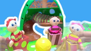 IN THE NIGHT GARDEN Soft Toys Tombliboos House Playset PINKY PONK Ninky Nonk Compilation [upl. by Harifaz834]