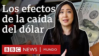 Por qué está cayendo el dólar y cómo puede afectar a América Latina  BBC Mundo [upl. by Eilsil]