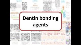 Dentin Bonding Agents Smear layer Hybrid layer Acid etching Silverstones etching patterns [upl. by Tally]