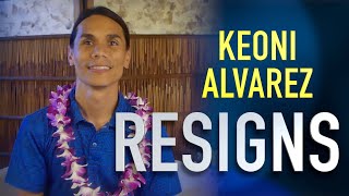 Keoni Alvarez RESIGN Ainaloa Community Association 2024 [upl. by Shurlocke]