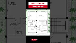 Exploring a Spacious 36x39 Ground Floor Plan Design and Layout Tour [upl. by Gaskin]