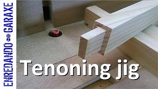 How to make a router table tenoning jig [upl. by Delia424]