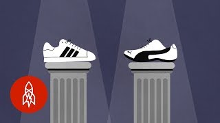 The Sibling Rivalry Behind Adidas Versus Puma [upl. by Lenzi303]