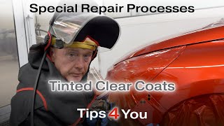 Special Repair Processes Tinted Clear Coats [upl. by Esdras]