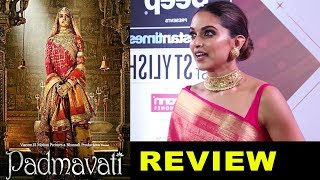 Padmavati Movie Review By Deepika Padukone [upl. by Wentworth]