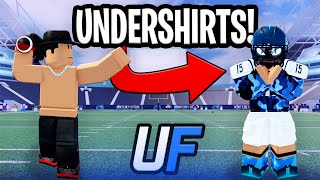 How To Get UNDERSHIRTSSHIRTLESS In Ultimate Football Roblox [upl. by Norvun]