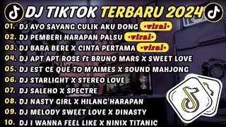 DJ TIKTOK TERBARU 2024  DJ AYO SAYANG CULIK AKU DONG 🎵 DJ PEMBERI HARAPAN PALSU  FULL ALBUM VIRAL [upl. by Oilasor]