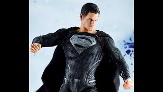 SUPERMAN Traje Negro SNYDER CUT Art Transcendent [upl. by Gorrono415]