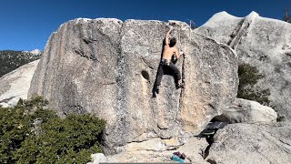 Adage Possible FA  Idyllwild Bouldering [upl. by Corkhill160]