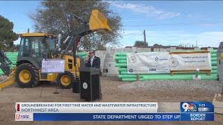 EP County hosts groundbreaking ceremony for water project [upl. by Epillihp]