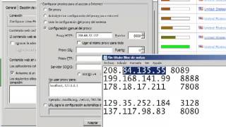 Como Cambiar IP mediante Firefox y Google Chrome [upl. by Tristam]