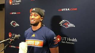 UTSA FB S Elliott Davison post practice media session 82724 [upl. by Pelletier]