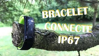 Bracelet Connecté IP67 JCotton  Avis en Français [upl. by Dahsar589]