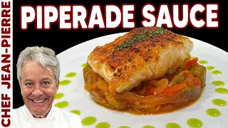 This Piperade Sauce Goes With Anything  Chef JeanPierre [upl. by Gregrory964]