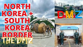 South Korea Travel Vlog VISITING THE BORDER OF NORTH amp SOUTH KOREA DMZ Tour [upl. by Lehsreh]