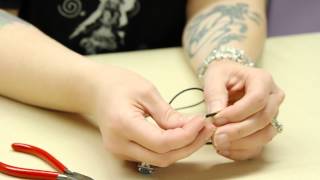 How to Use Cord Ends to Attach a Clasp [upl. by Sulakcin]