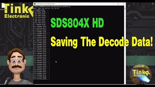 TTE 40  Siglent SDS804X HD  Ways To Save The Full Decode List [upl. by Shay626]