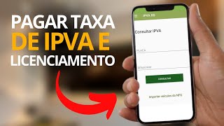 COMO PAGAR O IPVA DA SUA MOTO OU CARRO PELO CELULAR [upl. by Bernat]