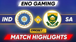 Ind vs Sa 1st Test Day 2 Highlights 2023  IND vs SA 1st Test Day 2 Full Highlight Today Cricket 19 [upl. by Morgun982]