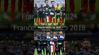 France Euro 2024 vs France World Cup 2018 [upl. by Esojnauj]