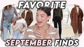 FAVORITE SEPTEMBER FINDS [upl. by Ellehcear]