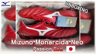 Unboxing  Mizuno Monarcida Neo  Made In Japan Passion Red [upl. by Baler]