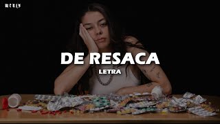 Martta Sanz  De Resaca 💔 LETRA [upl. by Bette332]