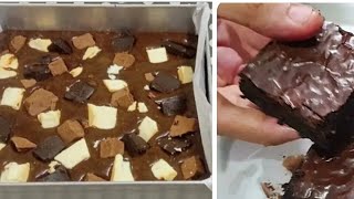 Brownie recipe  howtomakebrownies mini vlog 2 [upl. by Elisabet]