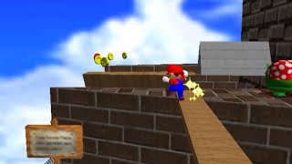 SM64  Blast Away the Wall  No Buttons Allowed [upl. by Georgina]