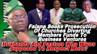 271024 Falana Seeks Prosecution Of Some Pastors Stealing Funds Wives Vs Pastors Vs Husband [upl. by Eunice]