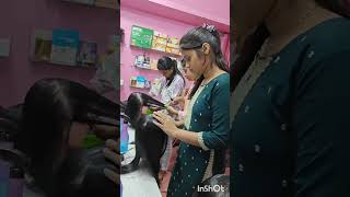 Beautician course haircutting class subscribe ♥️🙏 [upl. by Aibos]