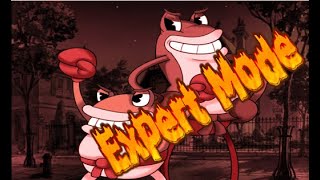 Cuphead Guide Ribby and Croaks EXPERT MODE [upl. by Edelson]