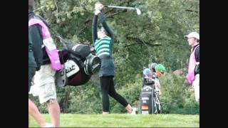 Sandra Gal at Evian Masters 2011 [upl. by Allez]