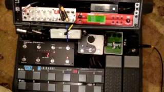 Part 2 Musicomlab EFX MKII Pedal and MIDI Switching System Demo [upl. by Elyrrad416]